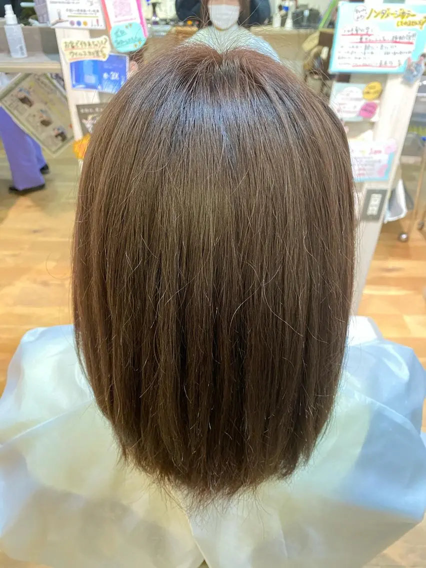 セミロング カラー 藤井 沙季のヘアスタイル