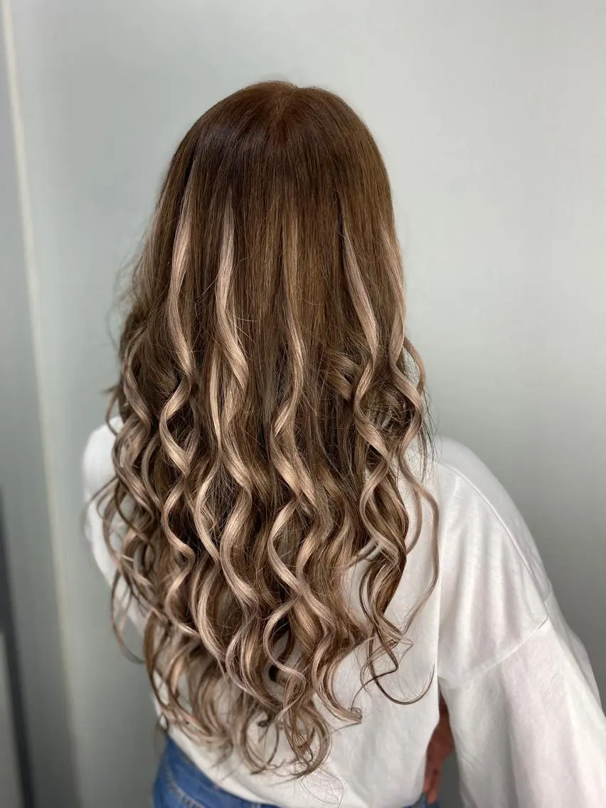 ロング カラー ヘアアレンジ メンズ ヘアカラー トリートメント 🧡可愛い色落ち🧡 ハイトーン特化🧡のヘアスタイル