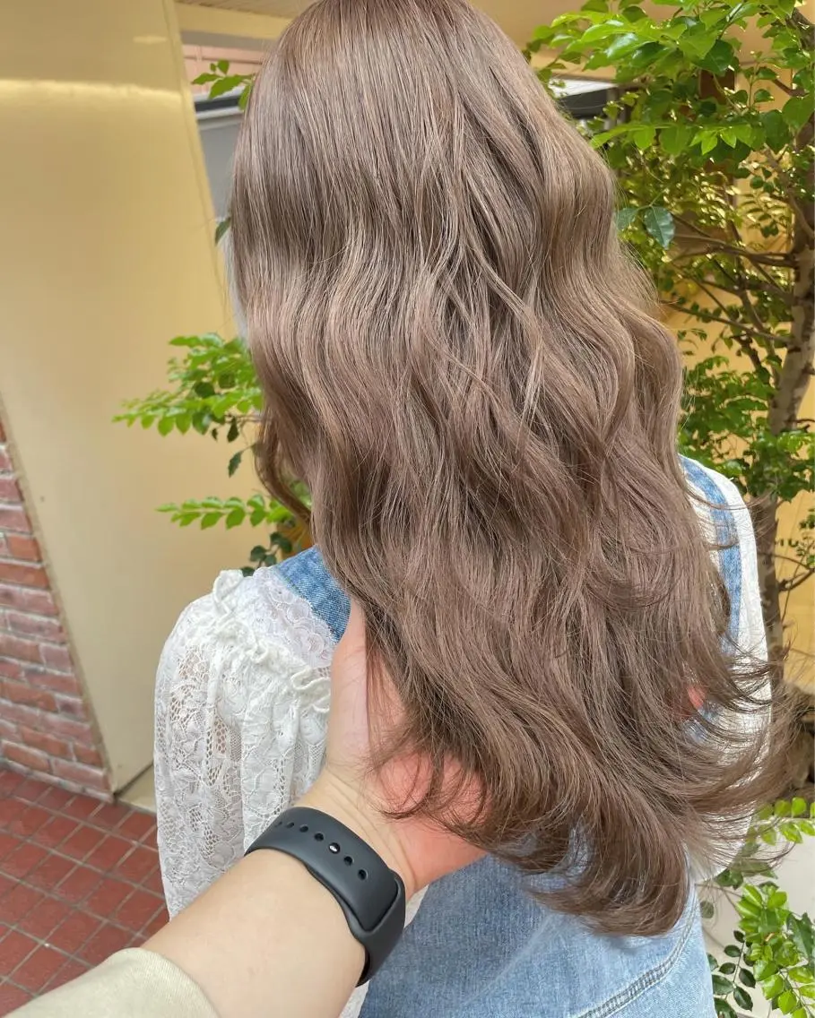 ロング 塚本 征也のヘアスタイル
