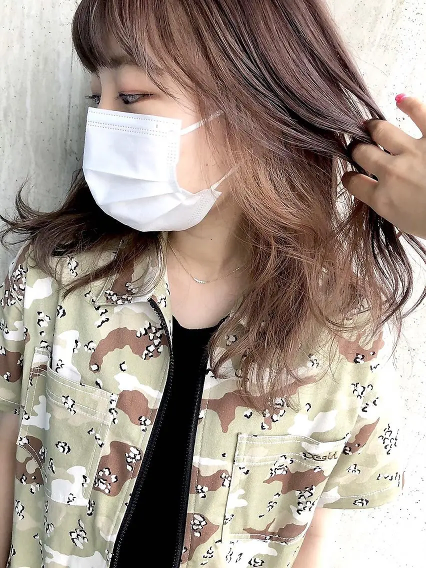 セミロング Trip 香椎🌟 ブリーチ/髪質改善のヘアスタイル