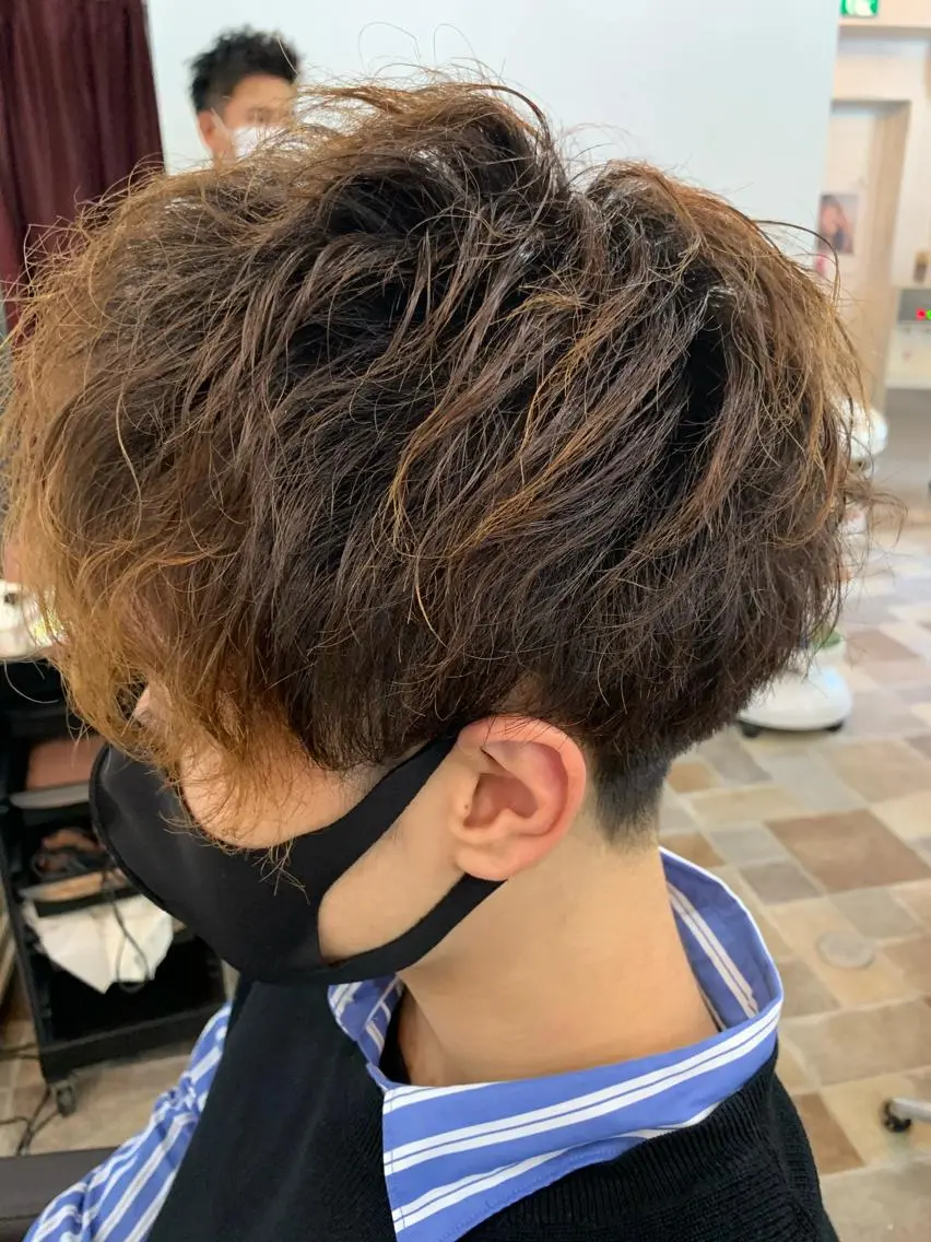 ショート amphihair 高橋祐也のヘアスタイル