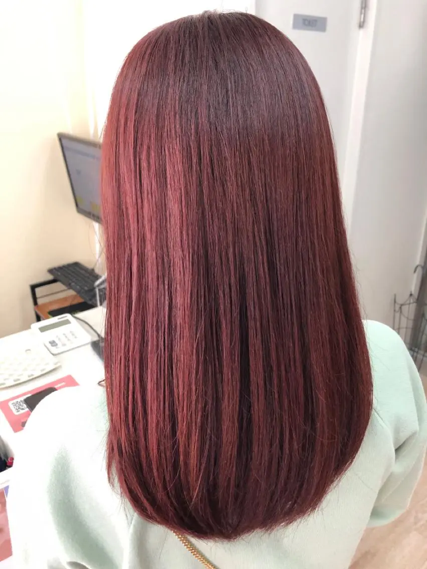 セミロング 東梅田徒歩5分☆髪質 改善☆笹次ユウタのヘアスタイル