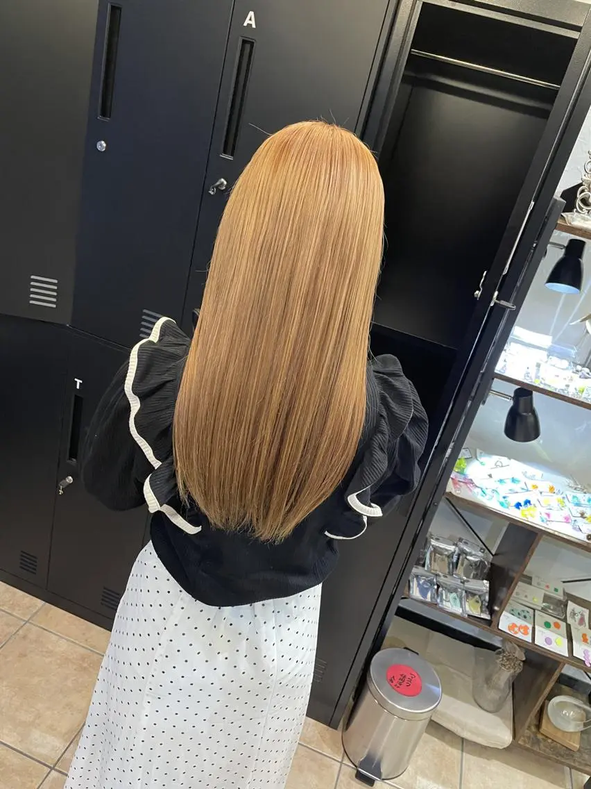 ロング olino 【オリノ】西田辺のヘアスタイル