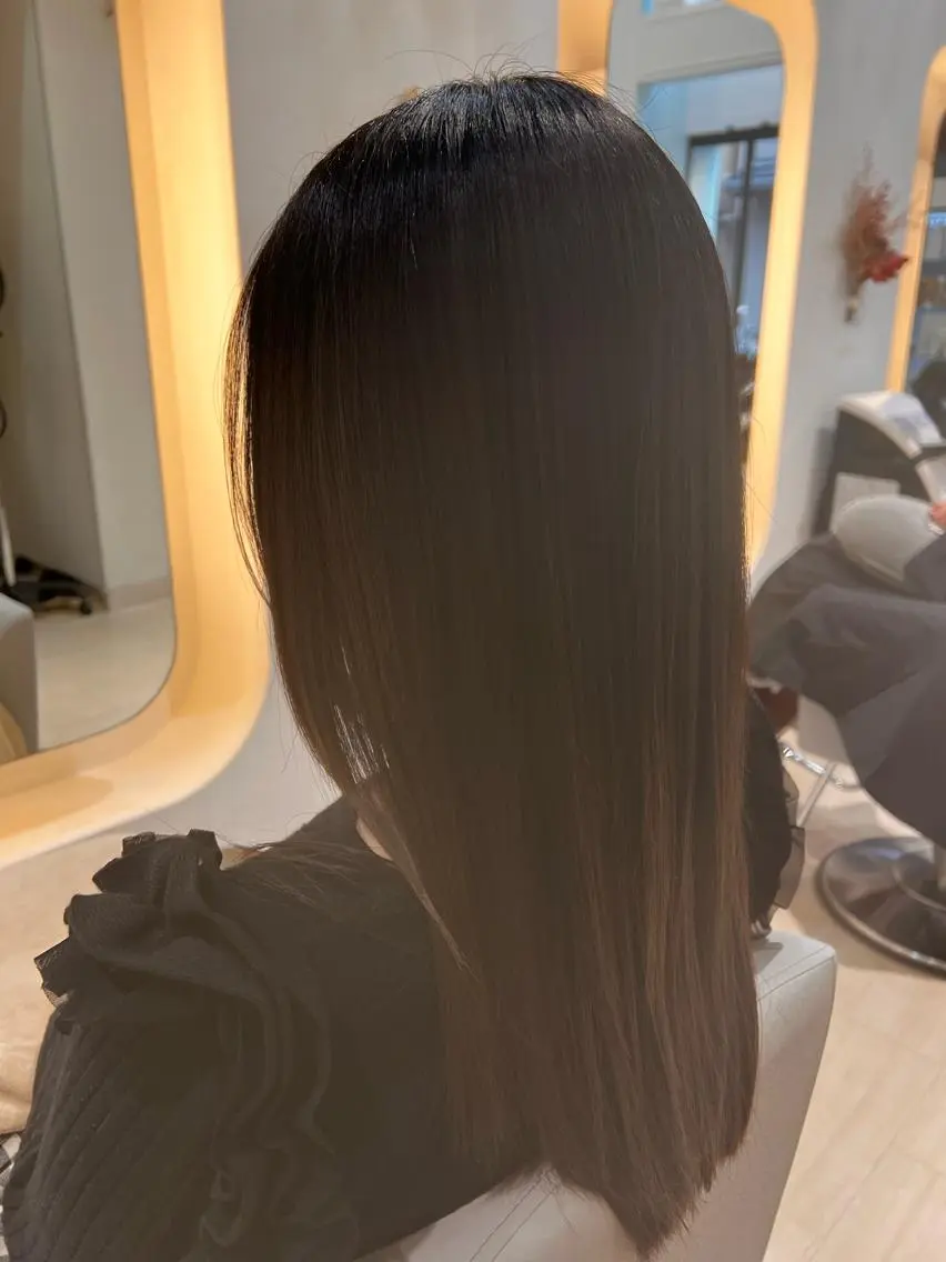ミディアム カラー パーマ ヘアアレンジ メンズ キッズ ネイル マツエク・マツパ アイブロウ トリートメント 堀井 凌平のヘアスタイル