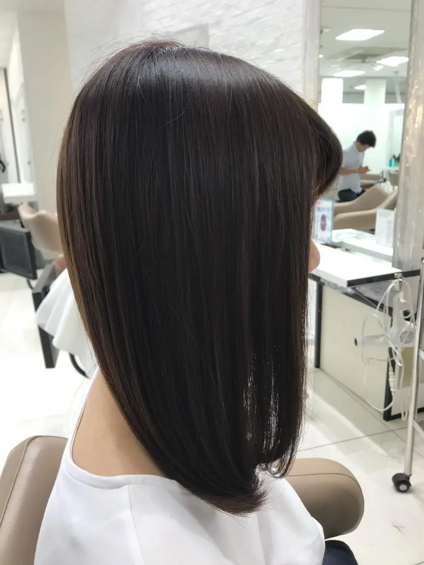 セミロング カラー カット ヘアカラー トリートメント ショート、ボブ/ 川鍋薫のヘアスタイル