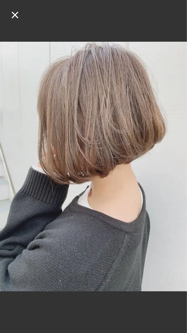ショート 高梨 里穂のヘアスタイル