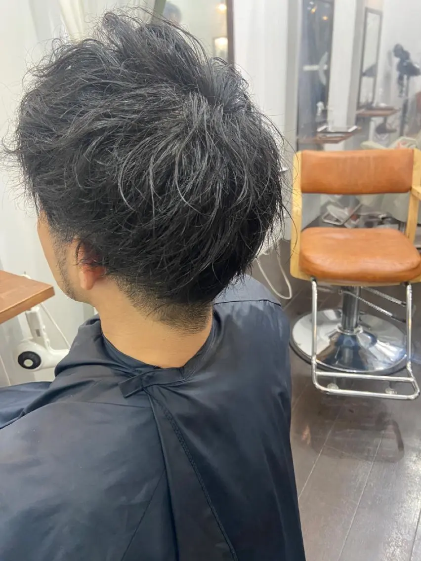 ショート カラー パーマ ヘアアレンジ メンズ キッズ ネイル マツエク・マツパ 子どものヘアアレンジ メンズバレイヤージュ メンズハイライト メンズインナーカラー メンズ韓国風 久木原 ゆりのヘアスタイル