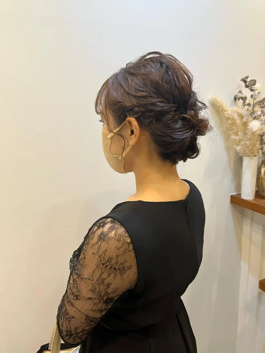 セミロング カラー パーマ ヘアアレンジ キッズ ネイル マツエク・マツパ HIROKO / 透明感暖色カラー🎀のヘアスタイル