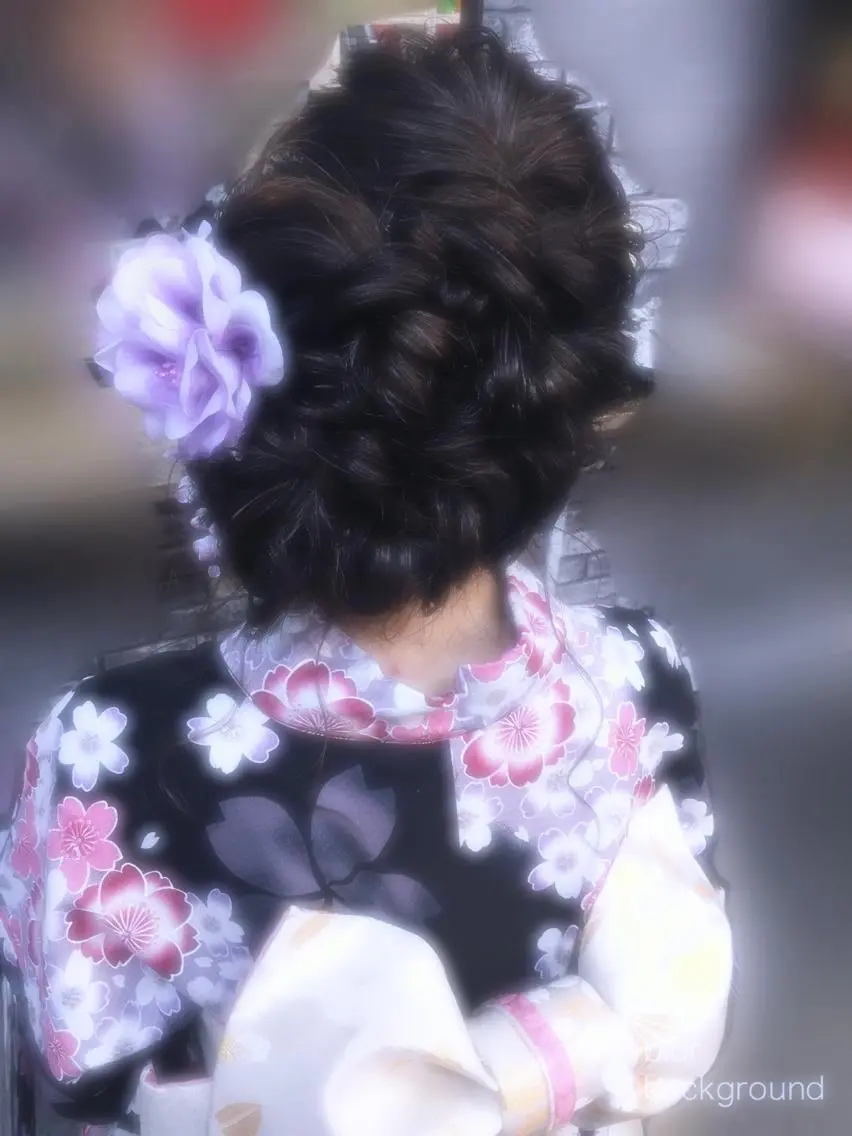 ヘアアレンジ しー ちゃんのヘアスタイル