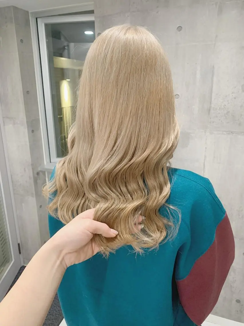 ミディアム ヘアアレンジ カット ヘアカラー 💕ブリーチ/ヘアメ 🎀YUUKAのヘアスタイル
