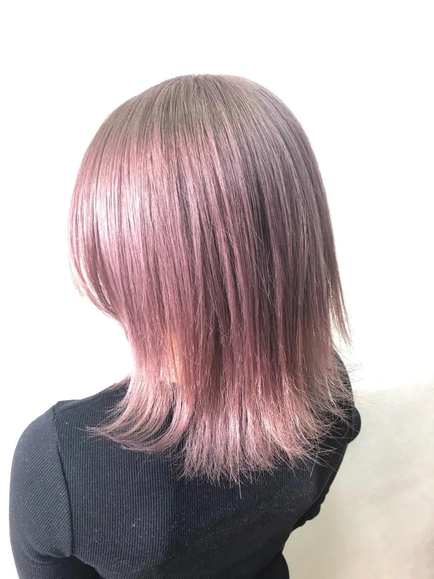 カラー 最高級エクステ /羽エクステ白石宇由のヘアスタイル