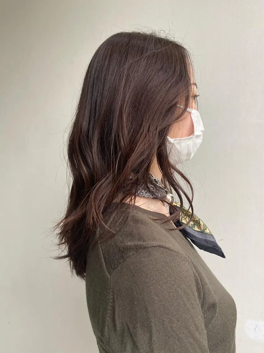 ミディアム 🍃YURI 🍃のヘアスタイル
