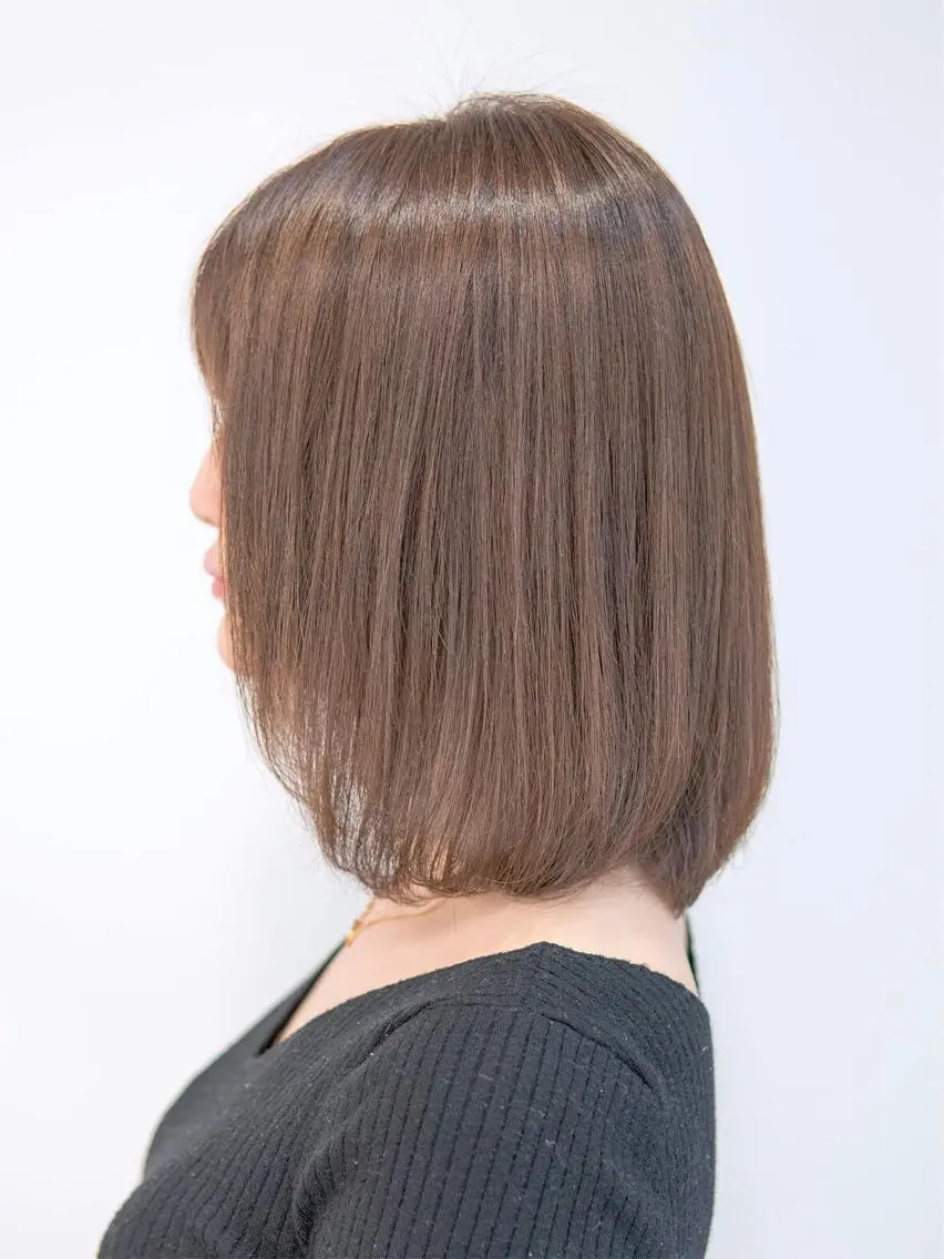 ミディアム 永野 良一のヘアスタイル