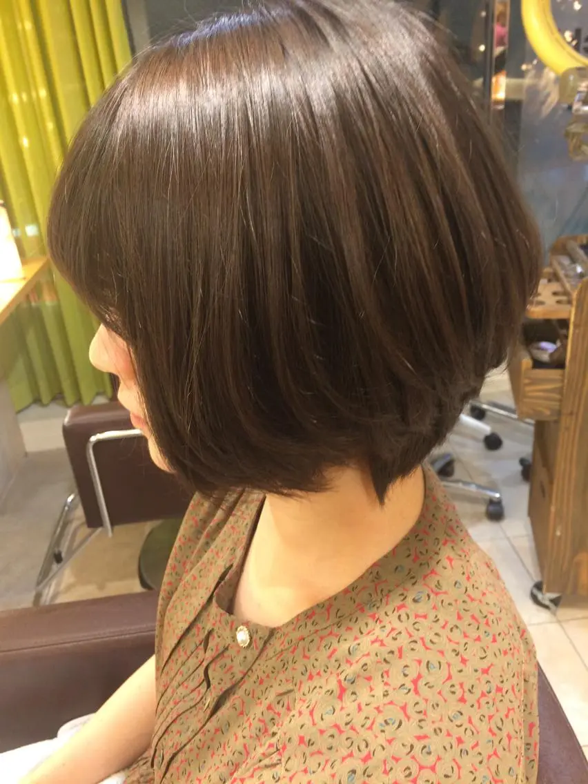 ショート カラー パーマ ヘアアレンジ メンズパーマの巨匠 鈴木純のヘアスタイル