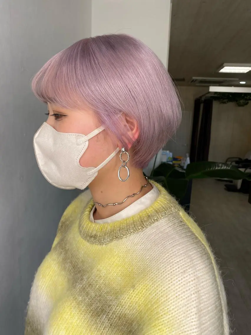 ショート カット ヘアカラー 🔥金山 諒平🔥のヘアスタイル