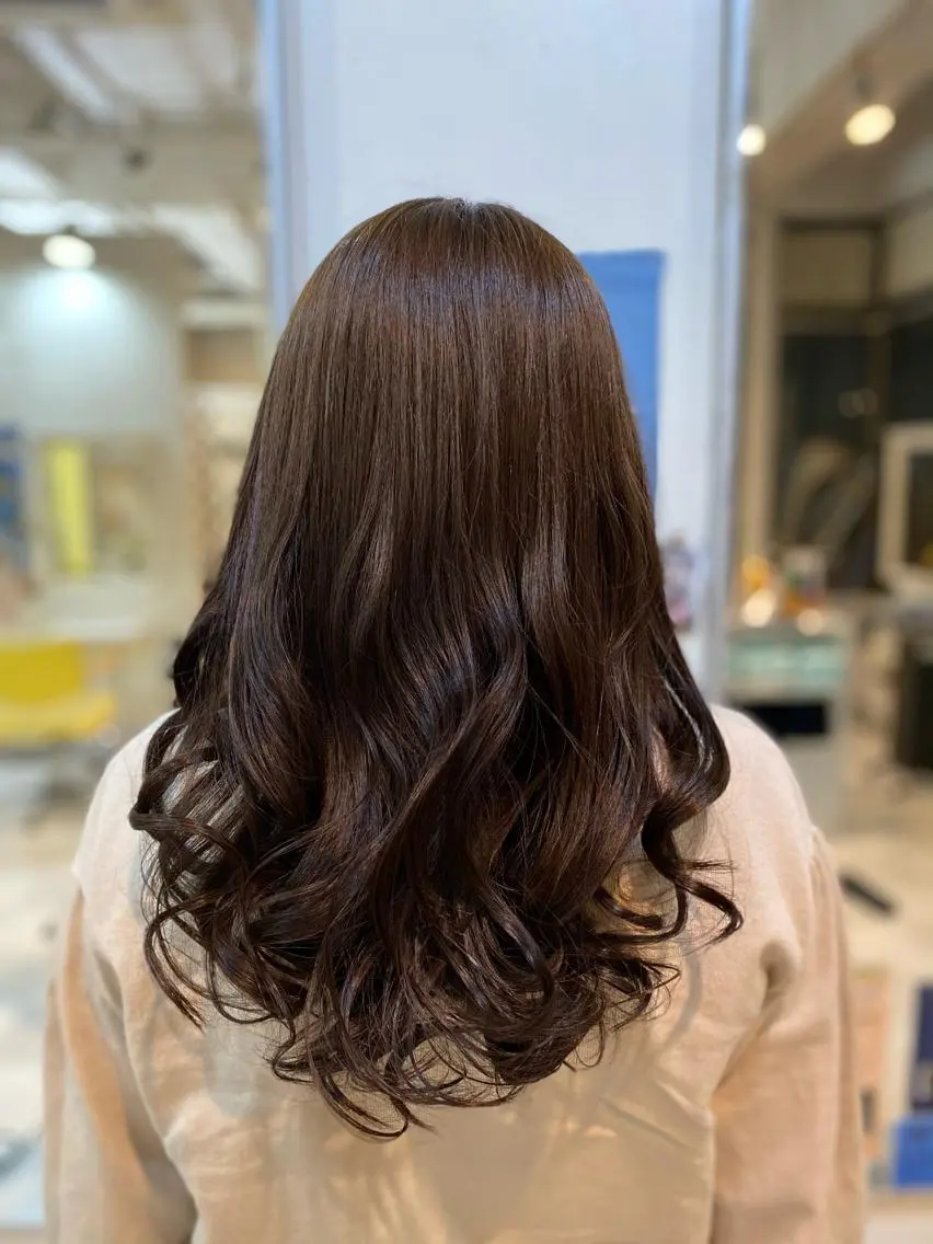 カラー ベージュカラー オリーブベージュ 黒川 奨のヘアスタイル