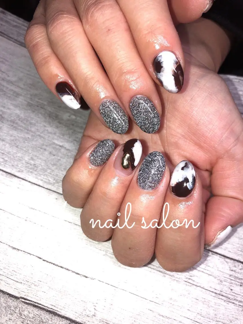 ネイル フラッシュネイル M_ nail salonのネイルデザイン