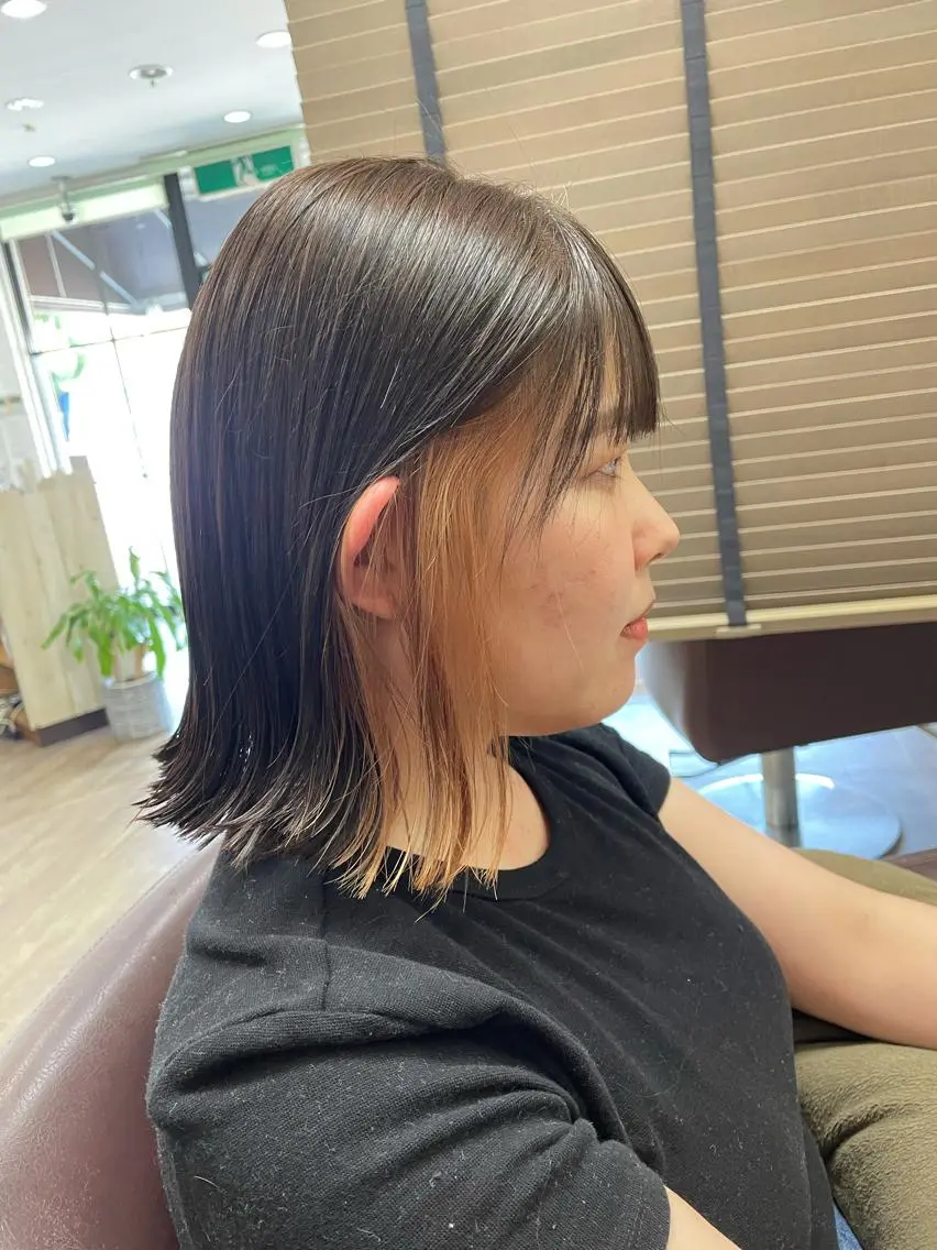 ミディアム 佐々木 浩之のヘアスタイル