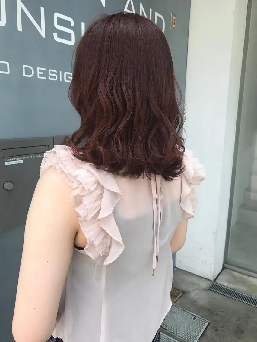 セミロング カラー ヘアアレンジ 村田 さやかの眉毛・アイブロウイメージ