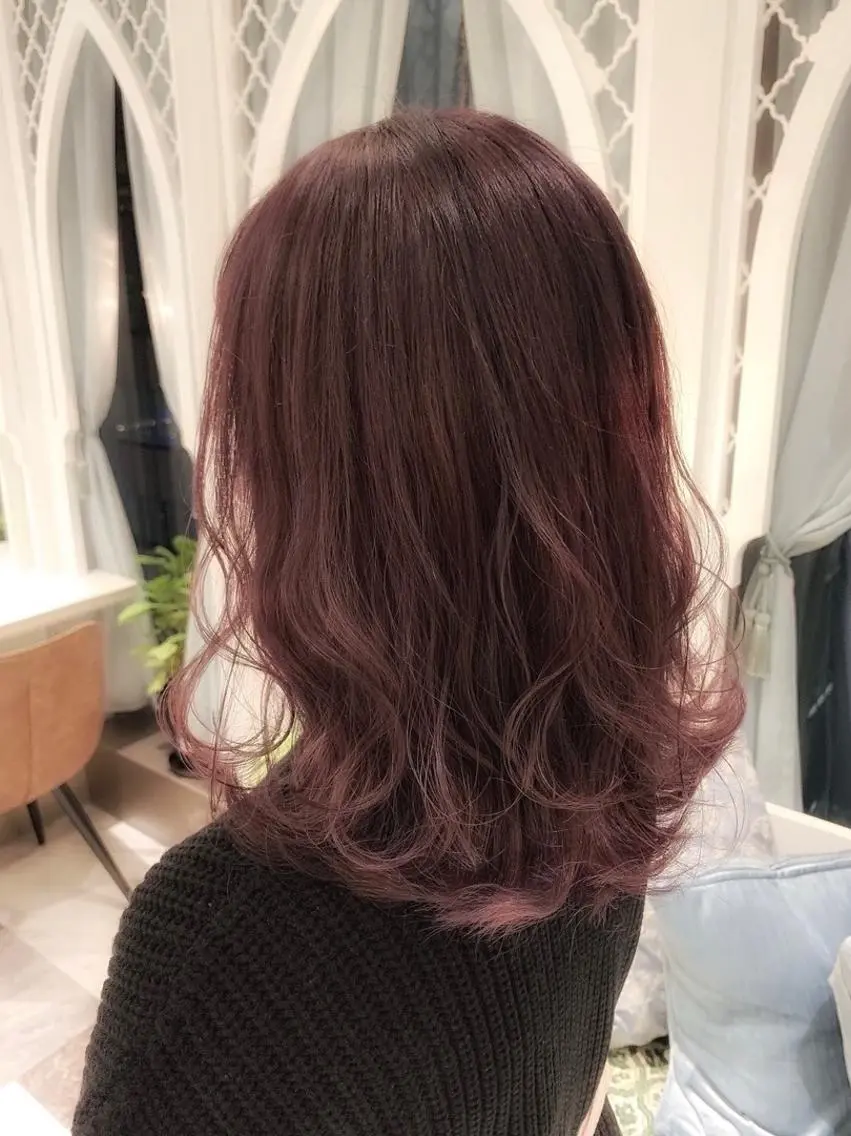 セミロング カラー ヘアカラー トリートメント 💎似合わせカラー 💎石濱俊介のヘアスタイル