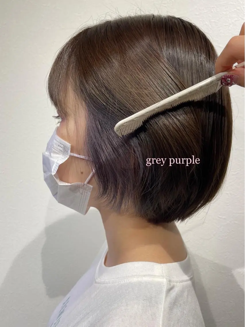 カラー イヤリングカラー 表参道ソルエテラ🎀 𝐒𝐇𝐔𝐑𝐈のヘアスタイル