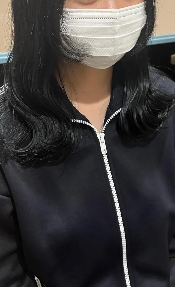 ミディアム 顔周りカット ウルフカット 🎀髪質改善 そら🎀のヘアスタイル