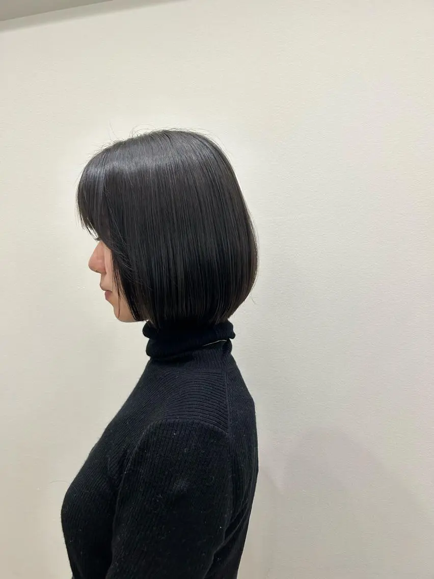 ミディアム ボブ 💛🤍U too e’s /店長🧸のヘアスタイル