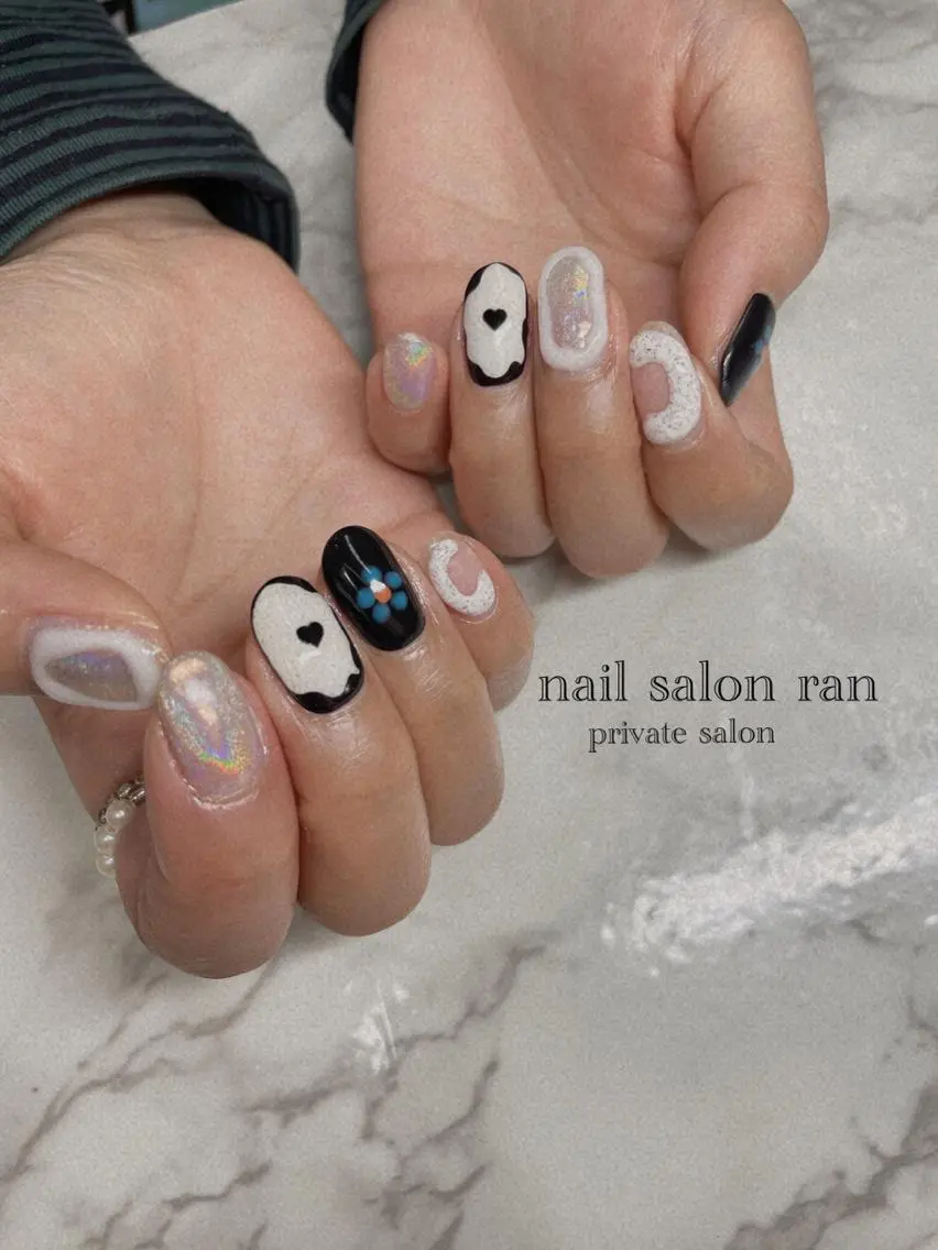 ネイル 持ち込み nailsalon ranのネイルデザイン
