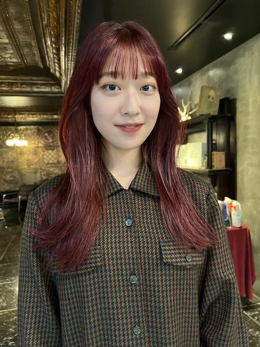 ロング カラー カット ヘアカラー トリートメント 圧倒的デザイン力 店長🎨RENAのヘアスタイル