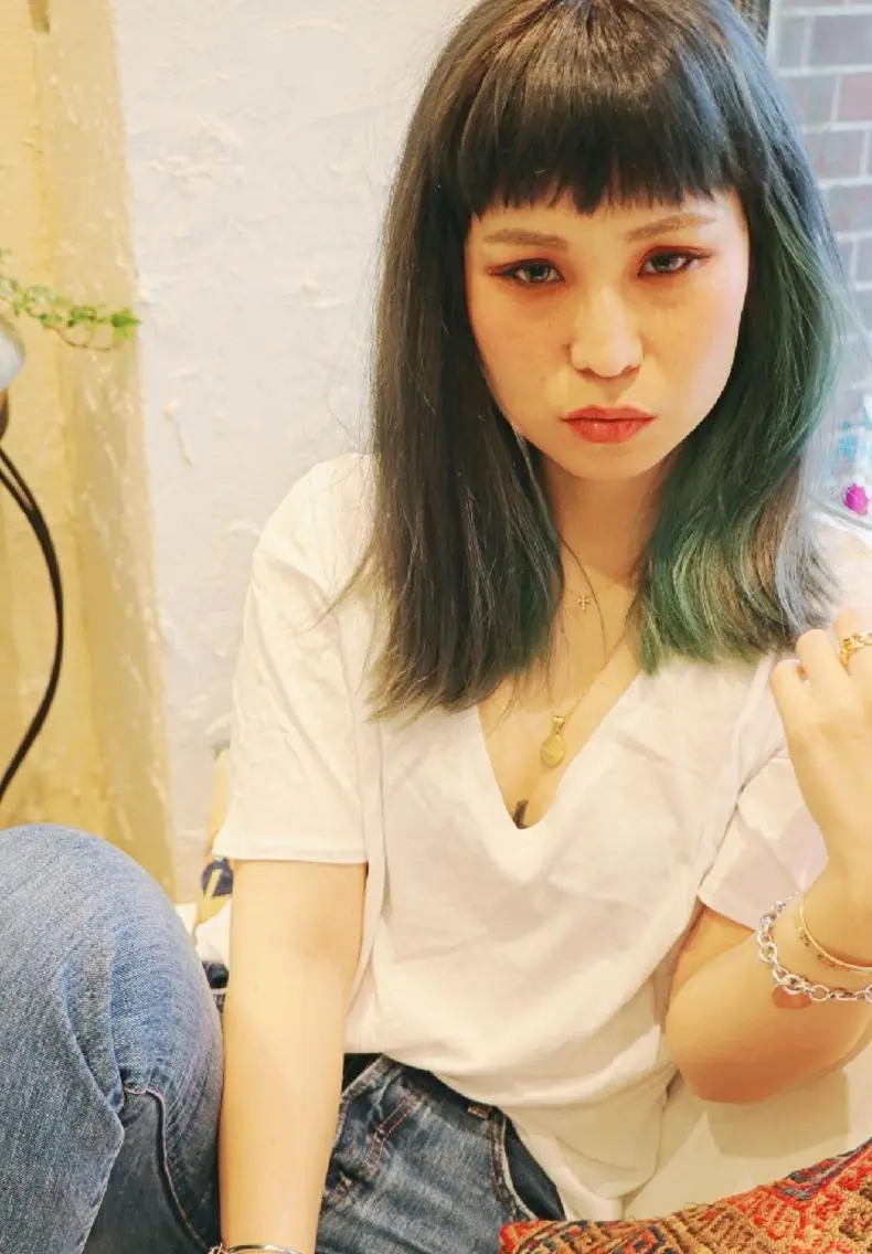 ミディアム 徳永 博志のヘアスタイル