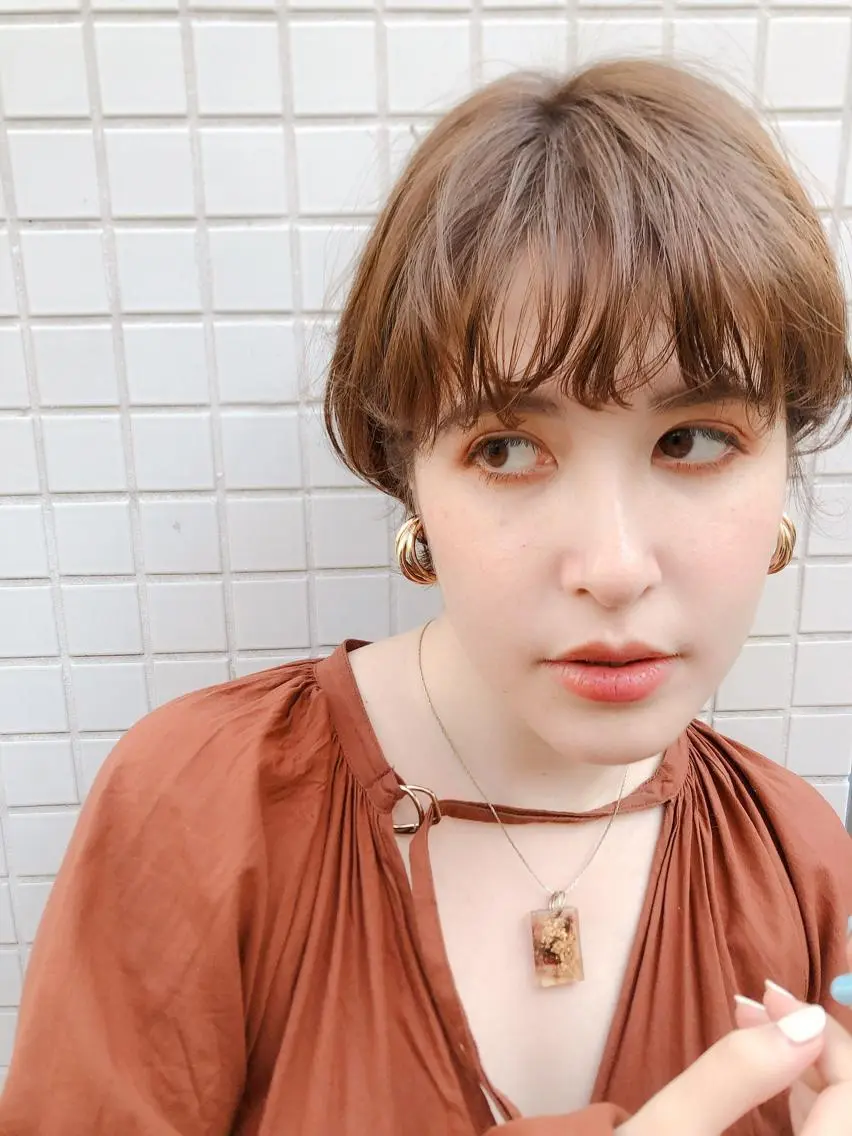 ショート カラー マンツーマン 美容師💚コウブチのヘアスタイル