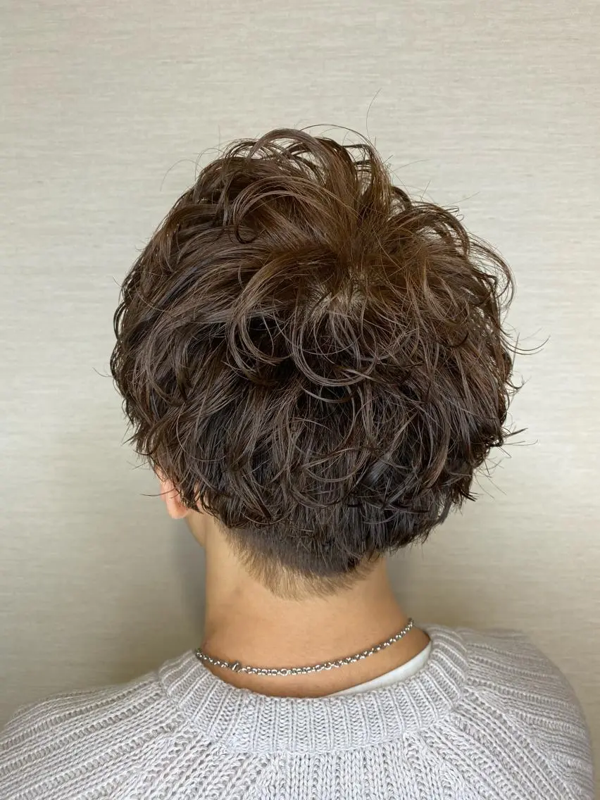 メンズ 髪質改善 阿部のヘアスタイル