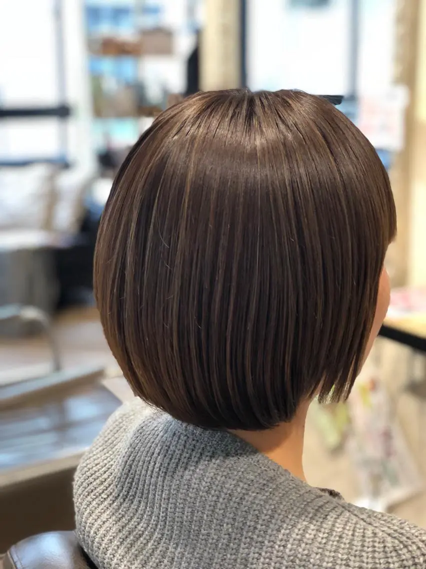 カラー 五十嵐ゆり 美髪カラー 武蔵小杉のヘアスタイル