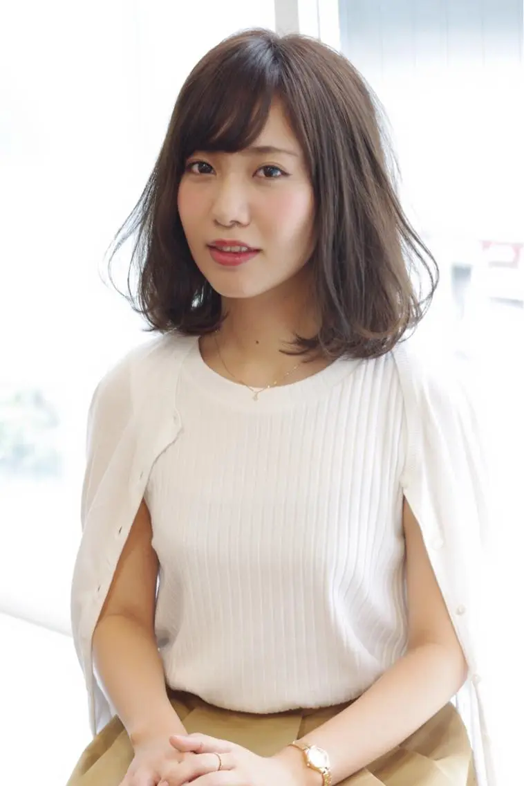ミディアム カラー 松田 光雄のヘアスタイル