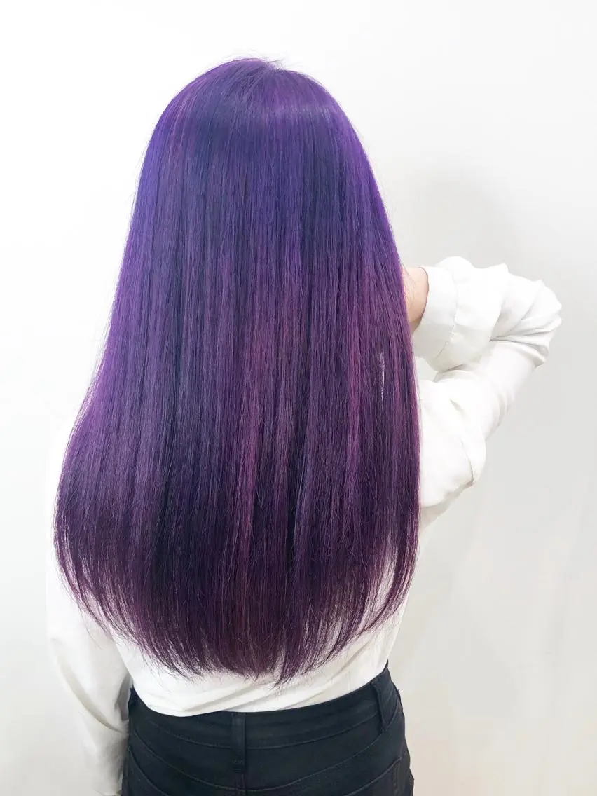 ロング カラー 🌙HIZUKI🌙 ハイトーン 艶髪のヘアスタイル