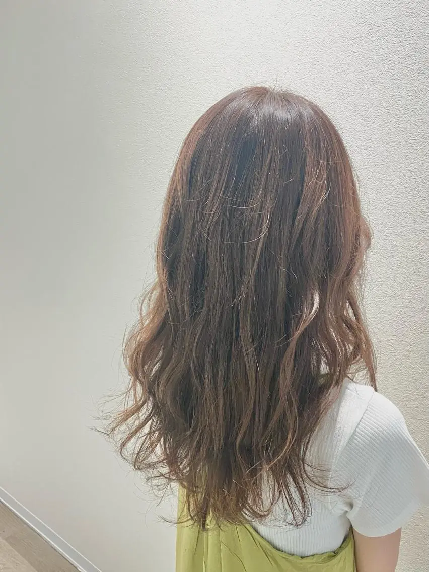 ロング 尾崎 優也のヘアスタイル