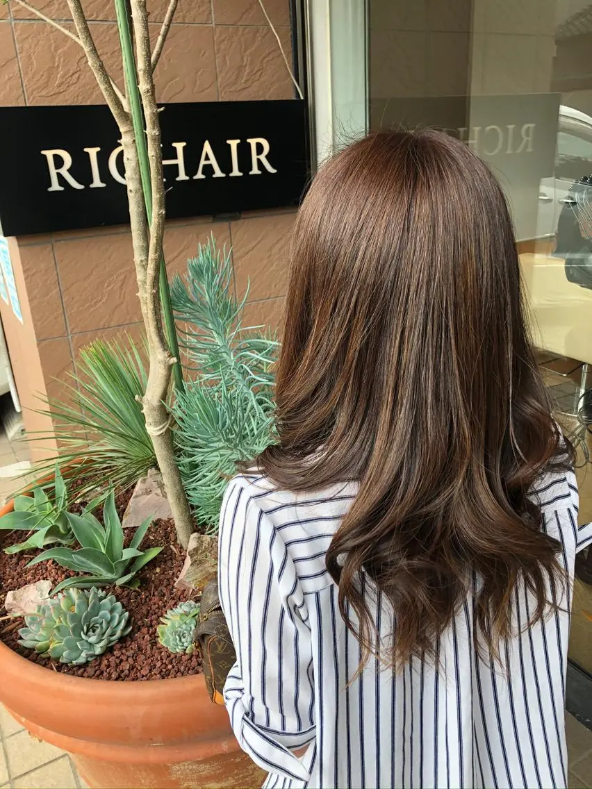 カラー ヘアカラー メンズヘア⚜️志村 哲也⚜️のヘアスタイル