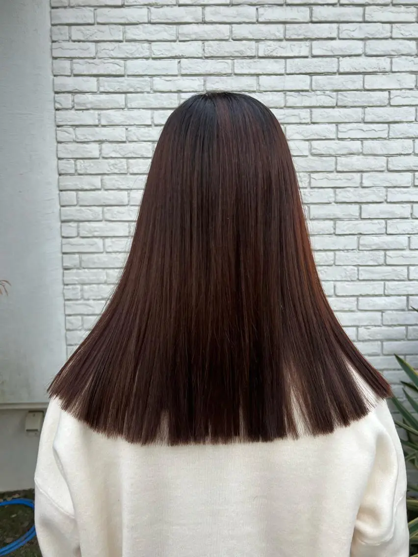 セミロング 鹿児島美容室 NATSUKIのヘアスタイル