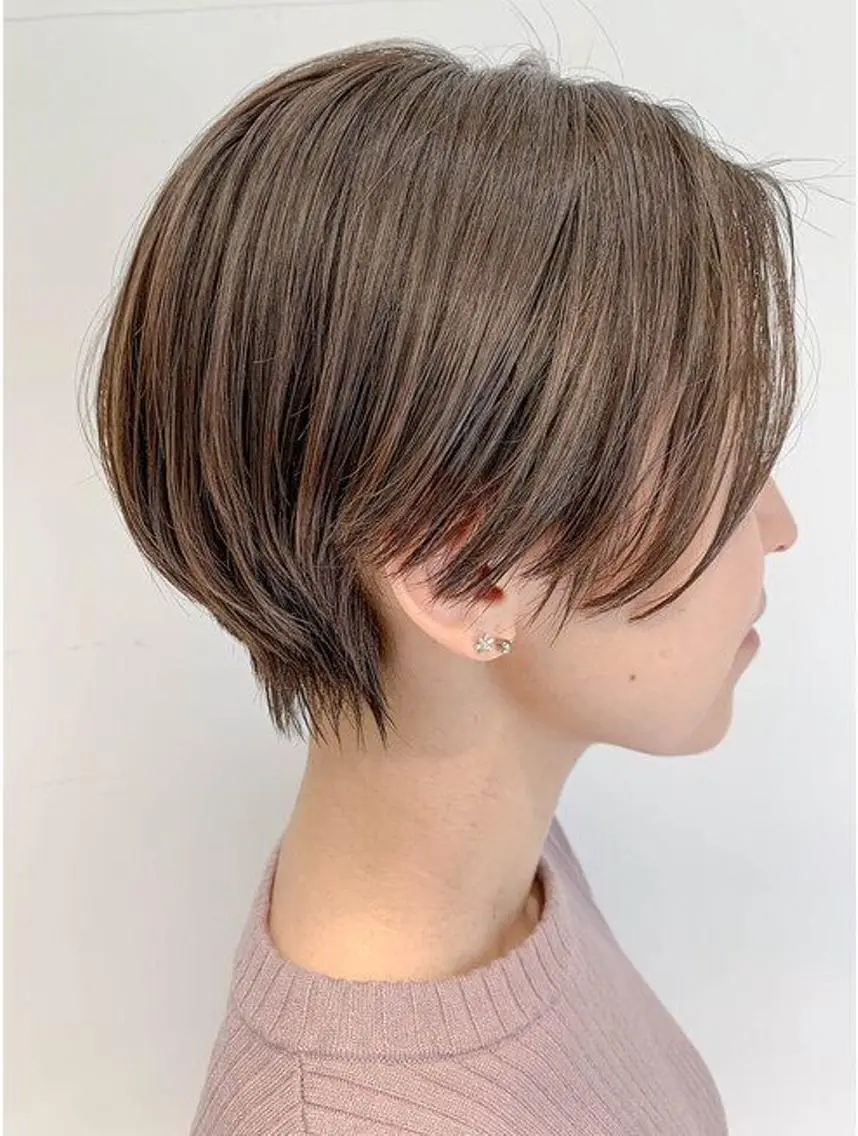 ショート 吉田一輝 外国人パーマのヘアスタイル
