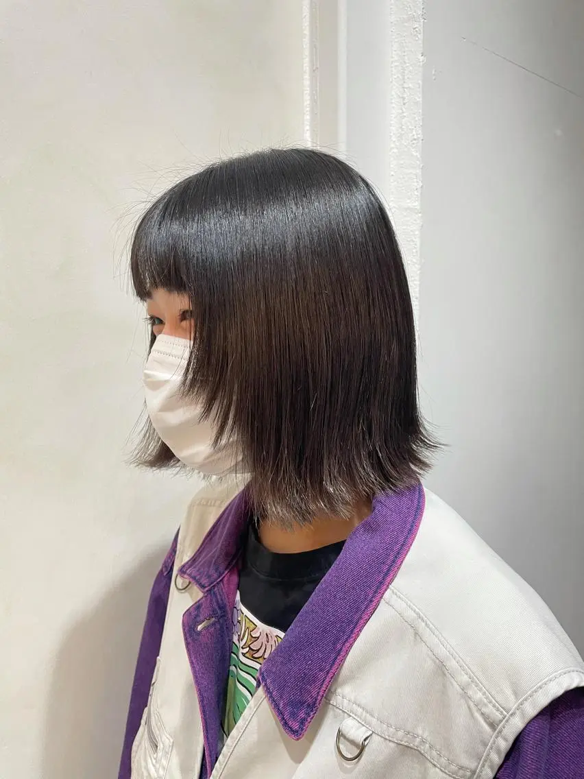 ショート カラー 顔周りカット カット ⌇ROMEO京橋店⌇ 鎌谷明星🪷のヘアスタイル