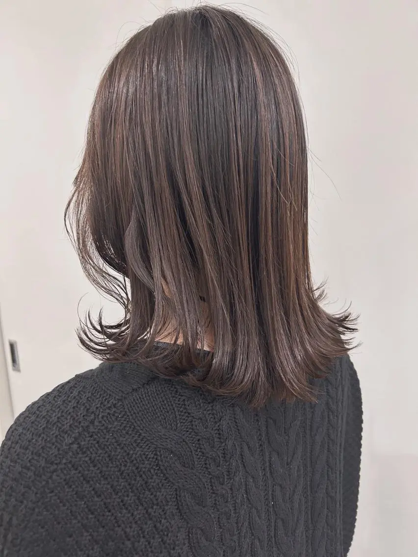 ミディアム 💛🤍U too e’s /店長🧸のヘアスタイル
