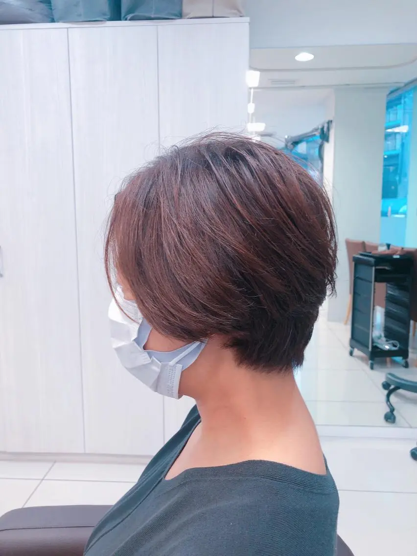ショート カット 炭木 一也のヘアスタイル
