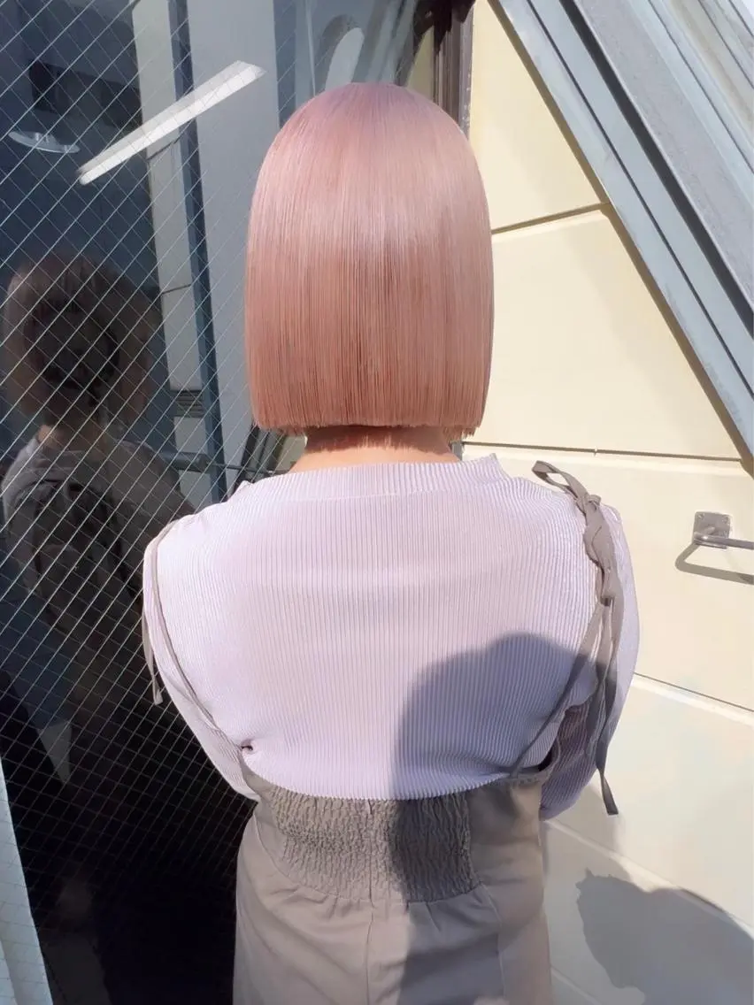 ショート カラー ブリーチ ケアブリーチ ダブルカラー ハイトーンカラー イルミナカラー 🧡色落ちまで2度 楽しめる🧡ヨシキのヘアスタイル