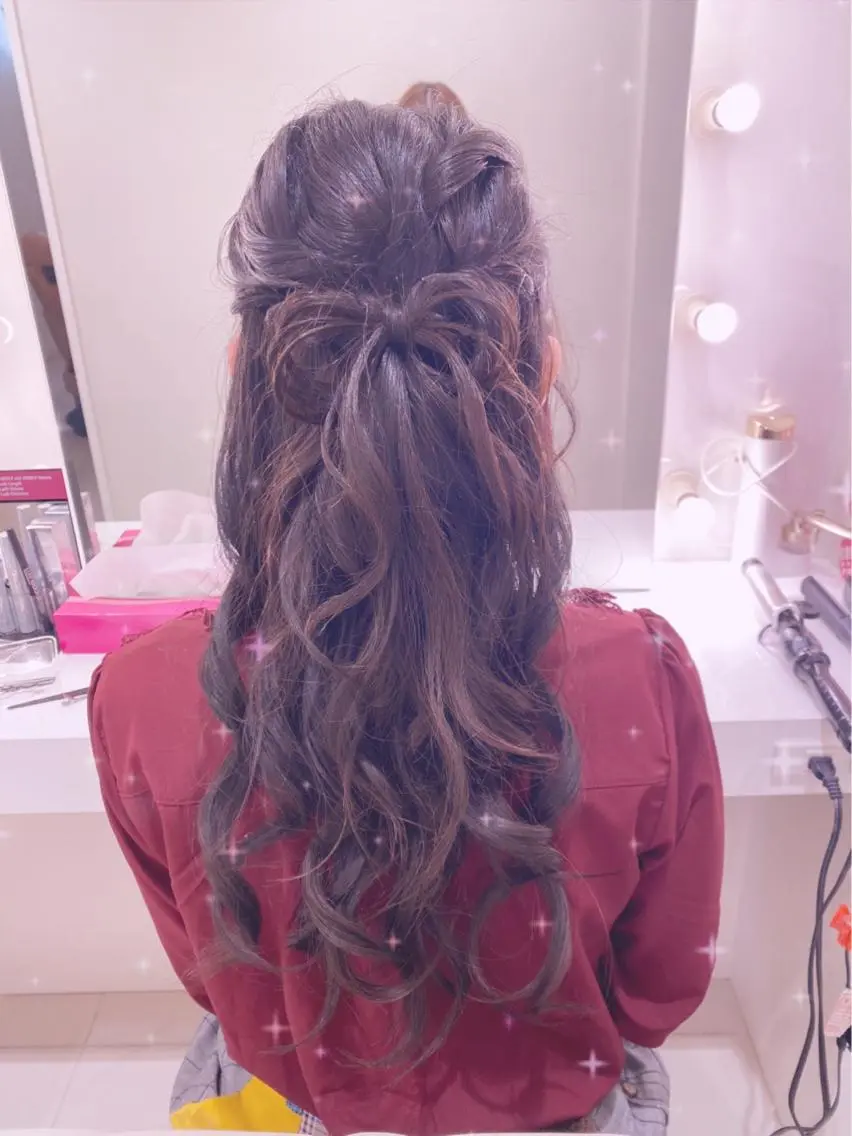 ロング ヘアアレンジ ComfortA🌱 はな💗のヘアスタイル