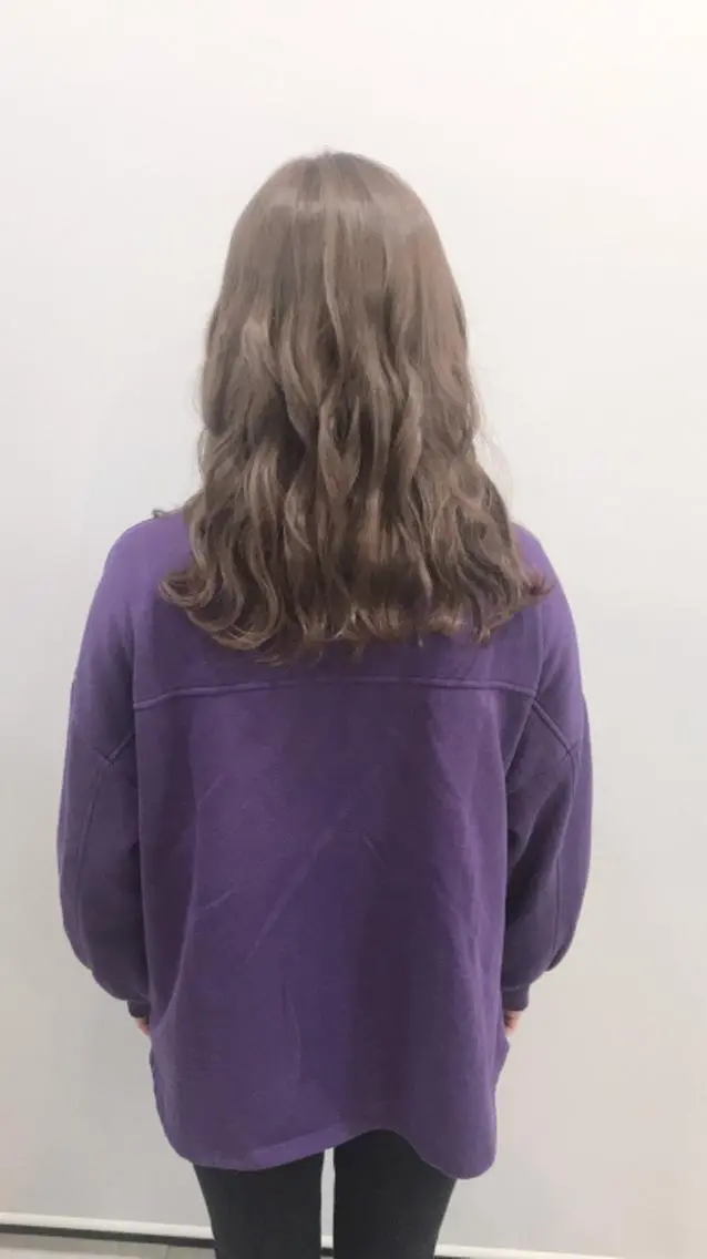ロング カラー パーマ カット ヘアカラー トリートメント コウスケ rebornのヘアスタイル