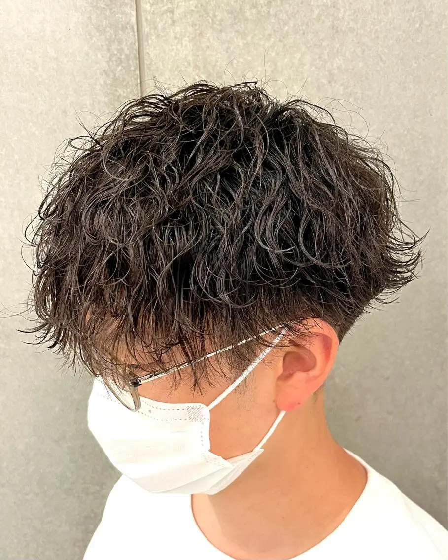 ショート パーマ メンズ 瀧野 翔吾【メンズ特化】のヘアスタイル