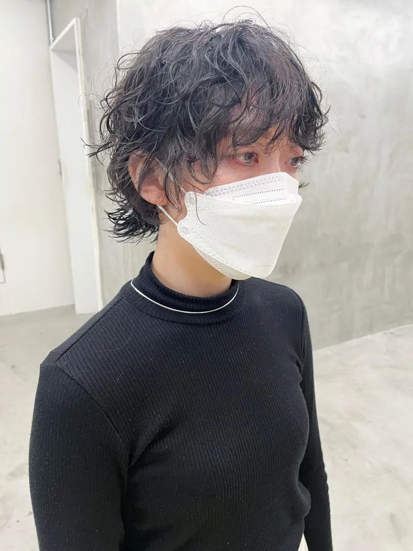 ショート 💜ショート💜 ウルフ、ボブ二色亜美のヘアスタイル