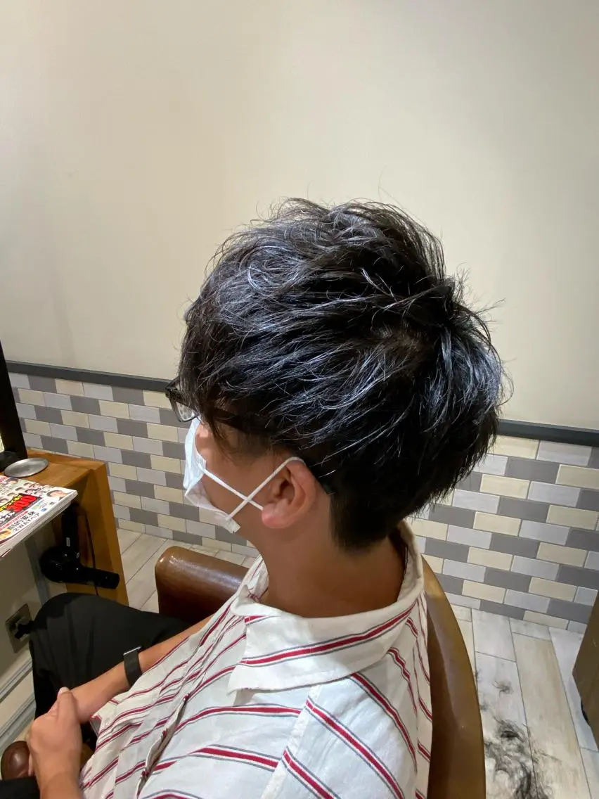 ショート メンズ特化 ナカネ カツヤのヘアスタイル