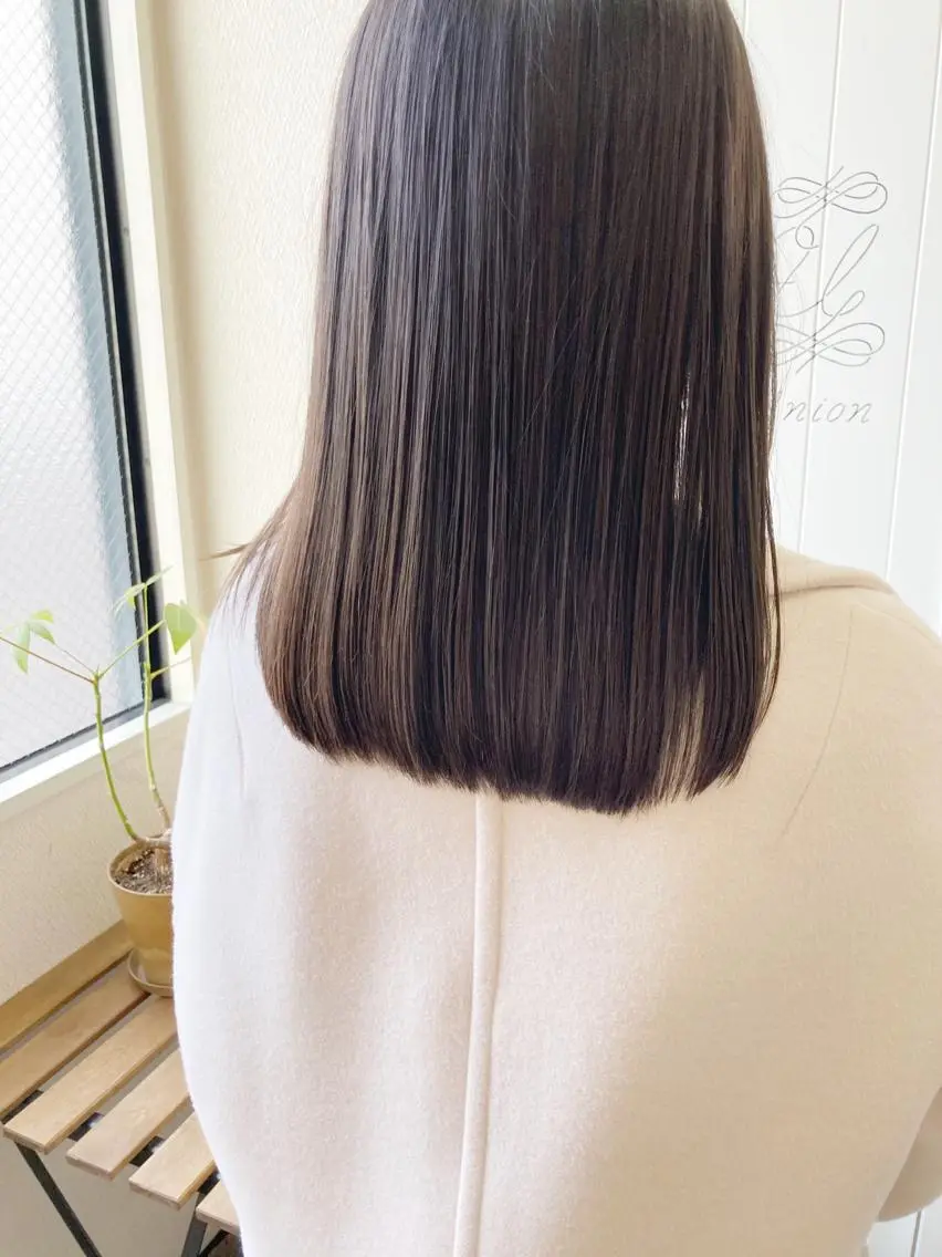 セミロング 髪質改善 カット ヘッドスパ 小木曽智美 /ボブ/ショートのヘアスタイル