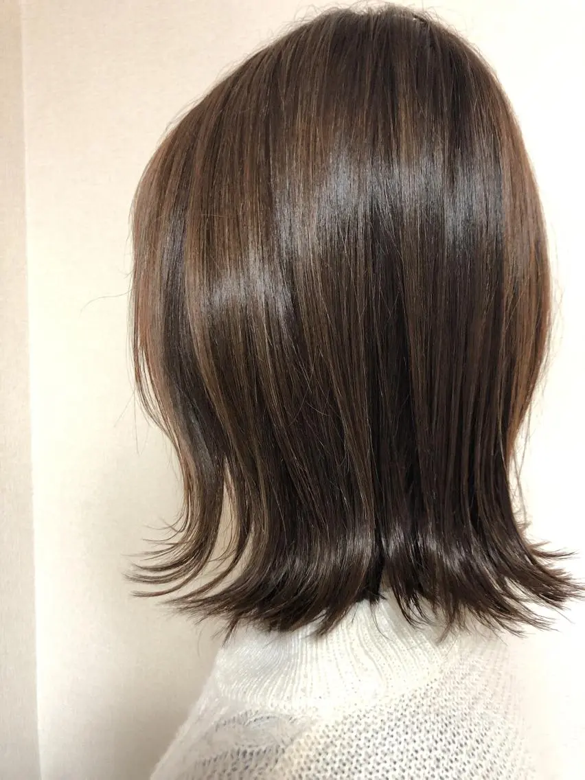ミディアム YAP！HAIR トコツメアヤノのヘアスタイル